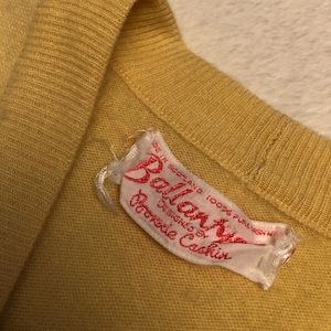 Vintage Bonnie Cashin Cashmere Cardigan Sweater